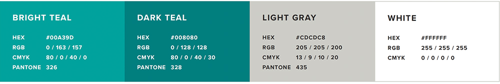 Secondary color palette