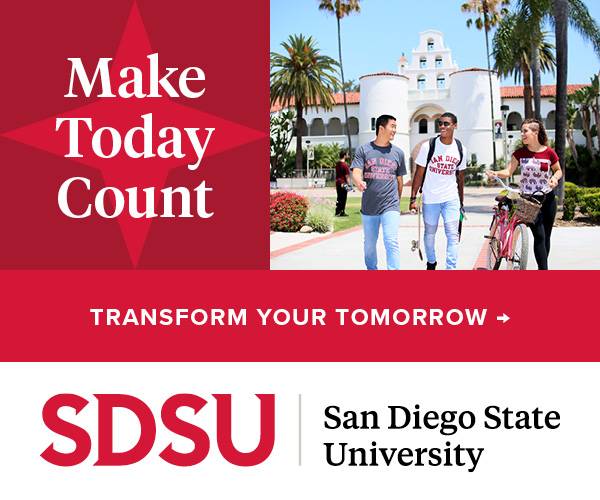 SDSU digital ads.